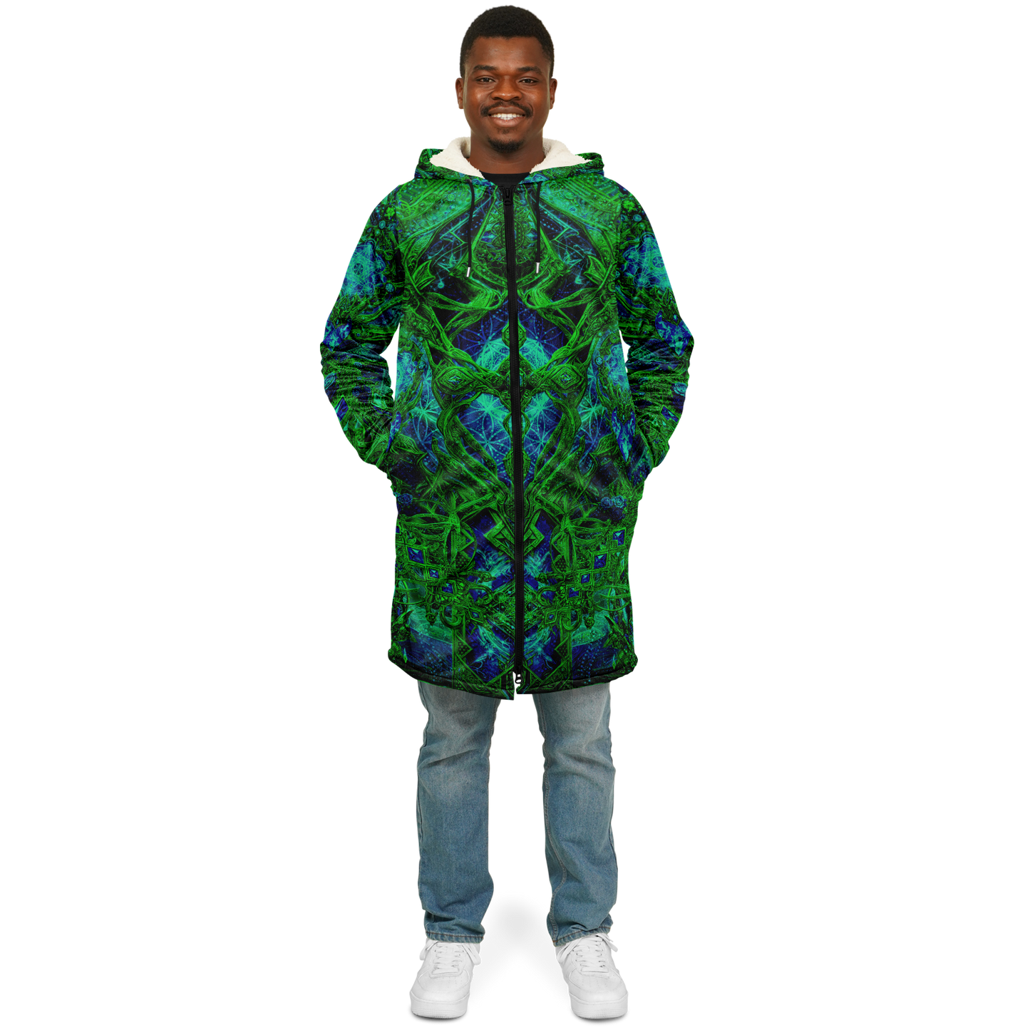 Cosmic Cross Green Cloak