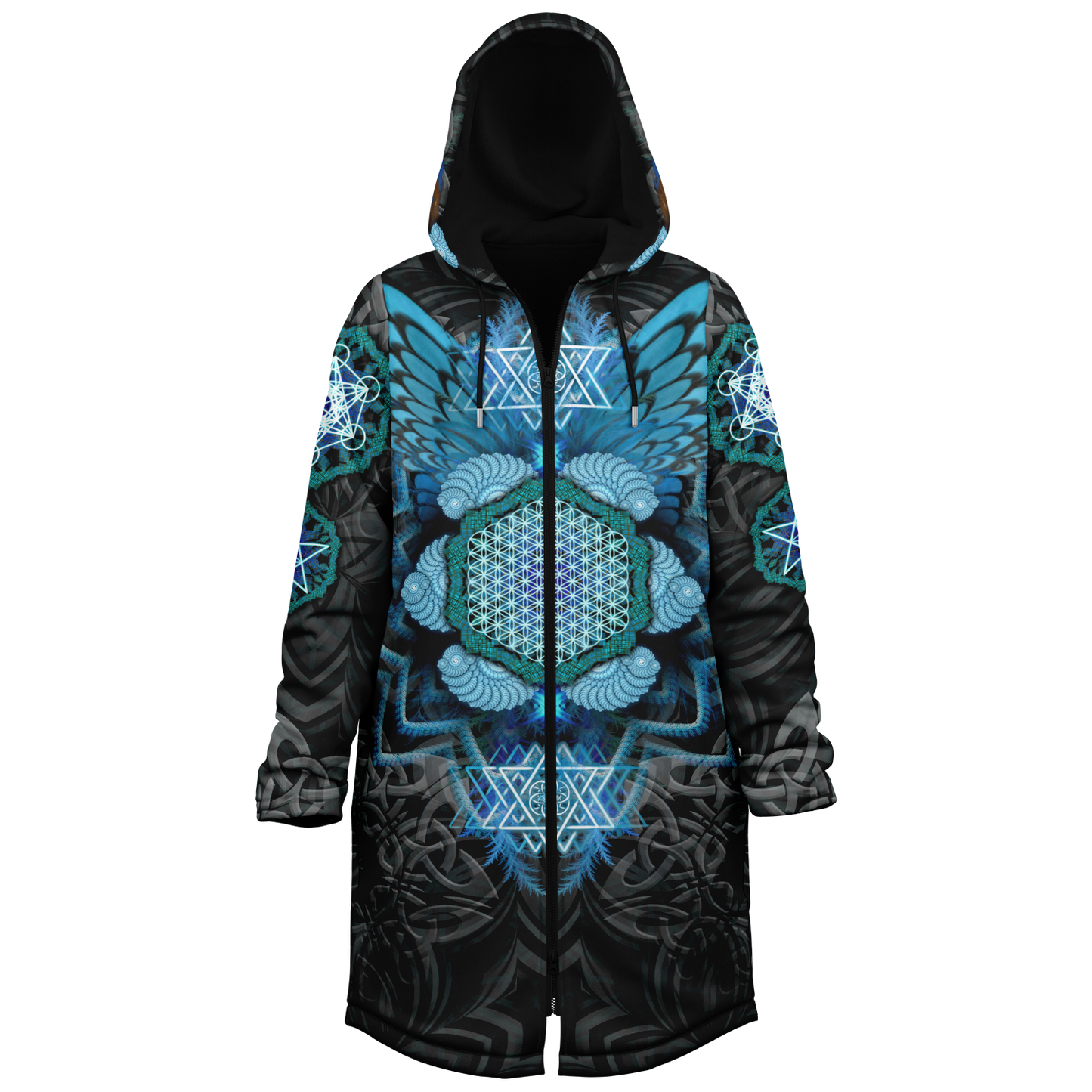 Angel Catcher Teal Cloak