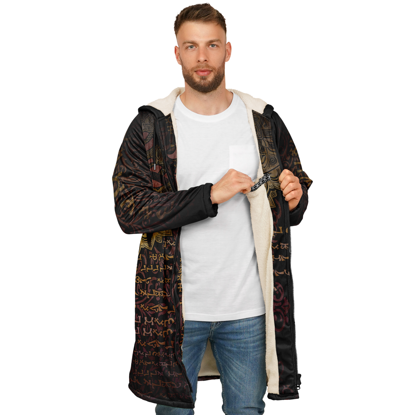 Enochian Vision Orange Cloak