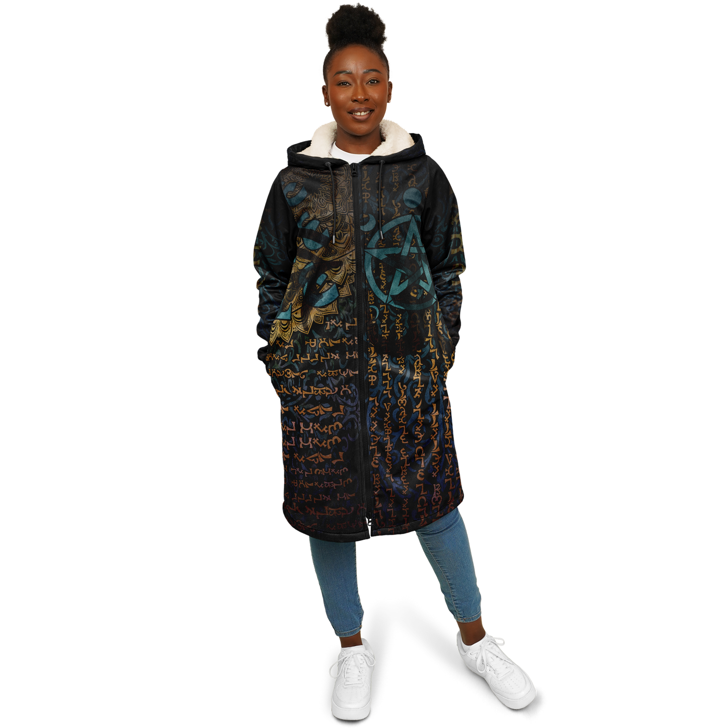 Enochian Vision Teal Cloak