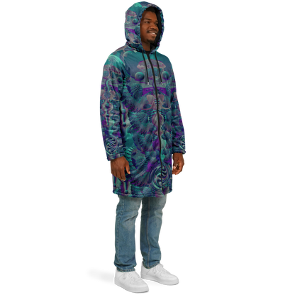 Shroom Flower of Life Teal Cloak