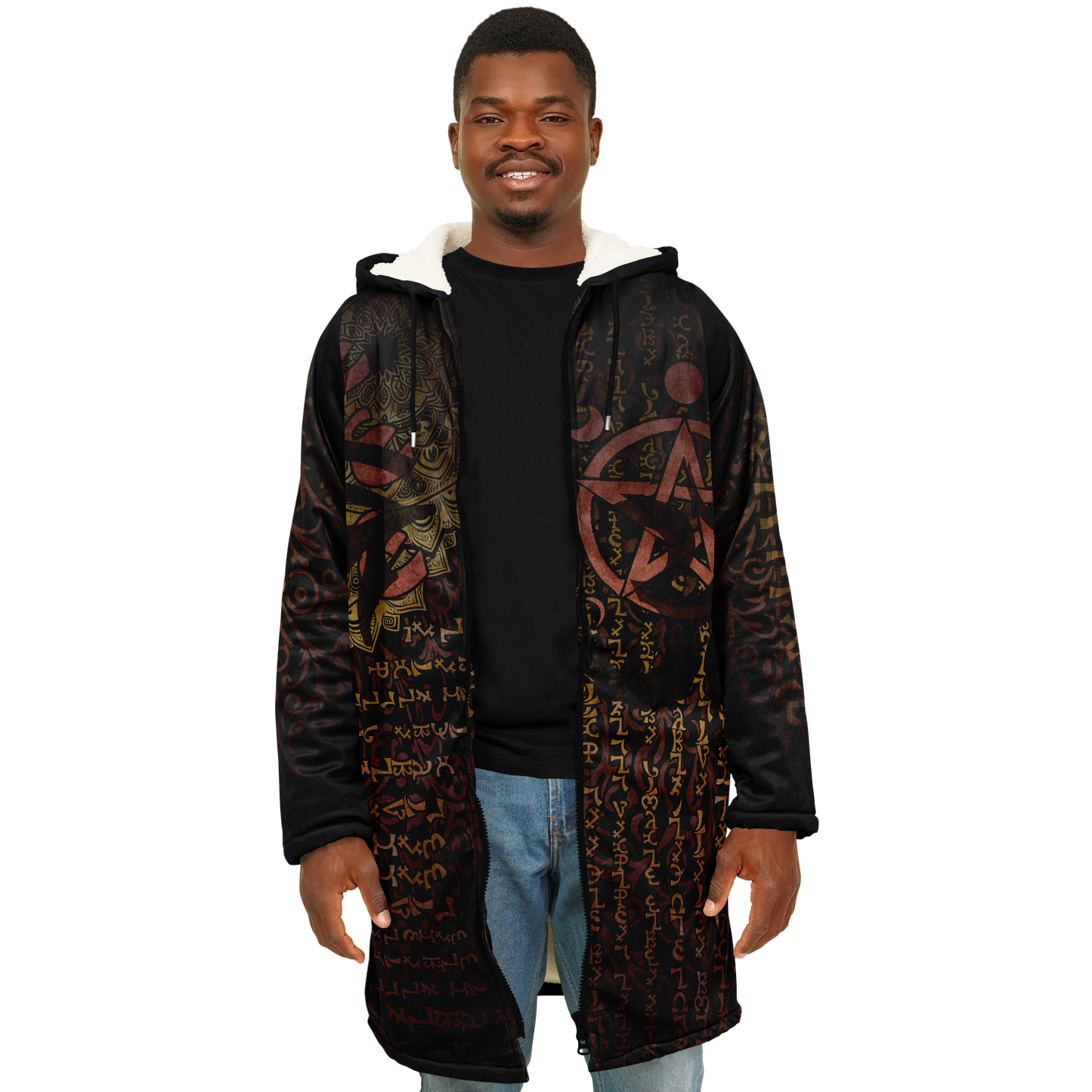 Enochian Vision Orange Cloak