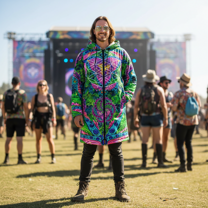 Psy Tribal Shroom Cloak