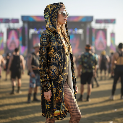 Egyptian Atlantis Gold Cloak