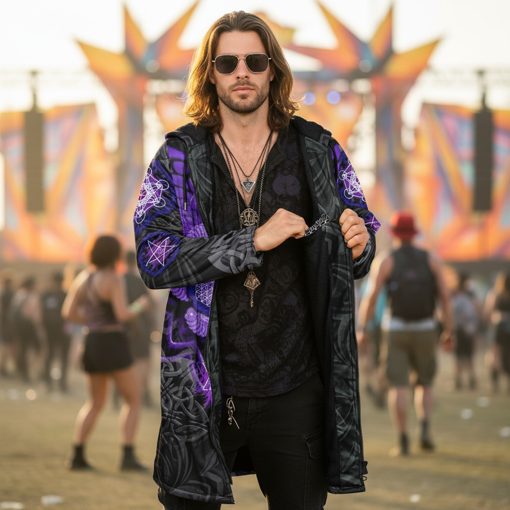 Angel Catcher Purple Cloak