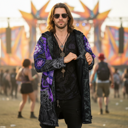 Angel Catcher Purple Cloak