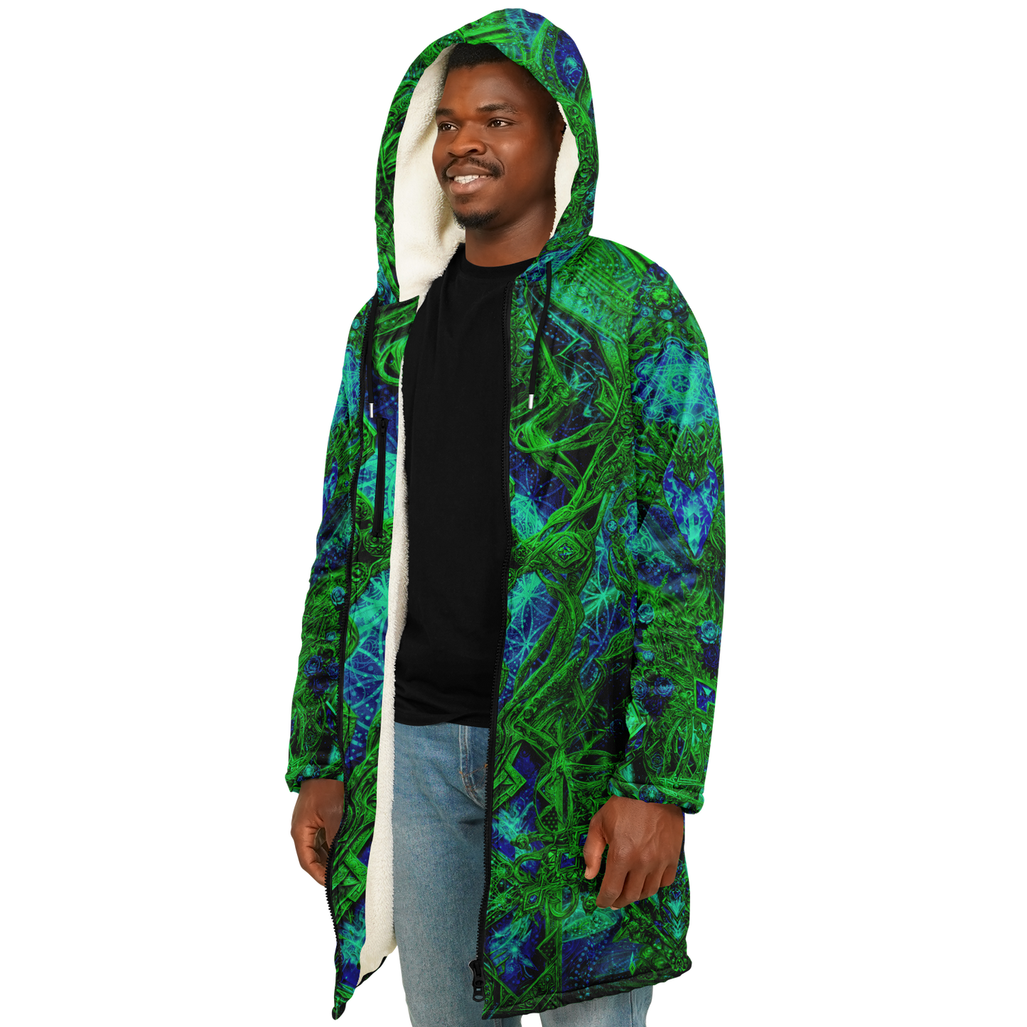 Cosmic Cross Green Cloak