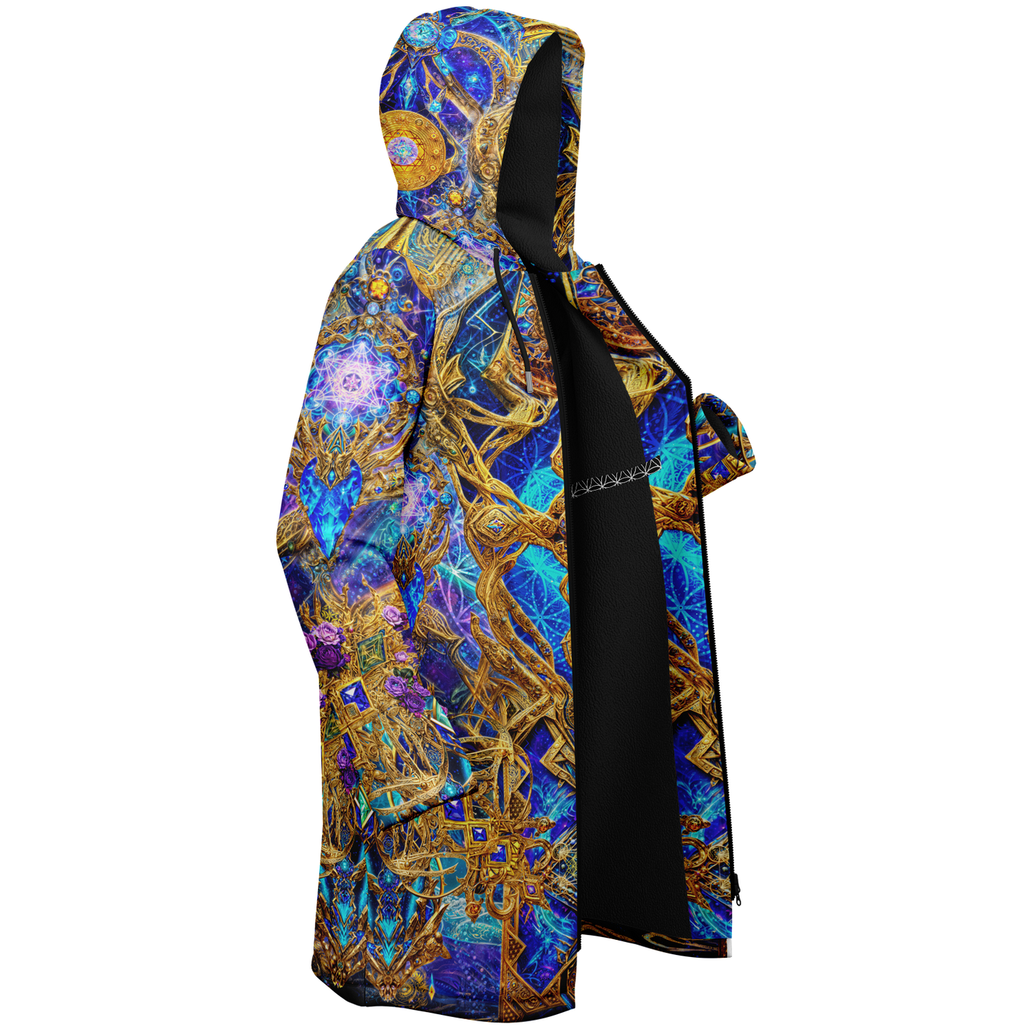 Cosmic Cross Gold Cloak