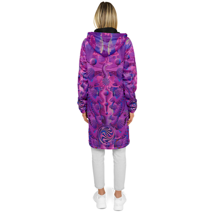Shroom Flower of Life Pink Cloak
