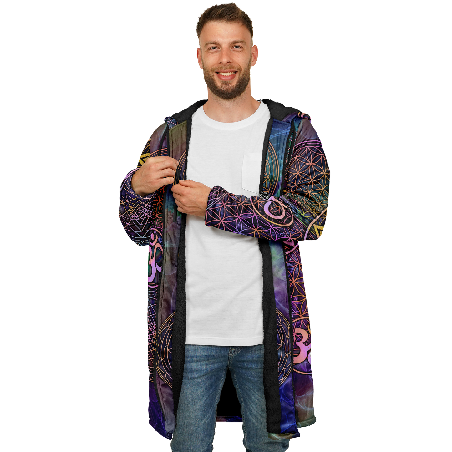 Sacred Geo Dark Cloak