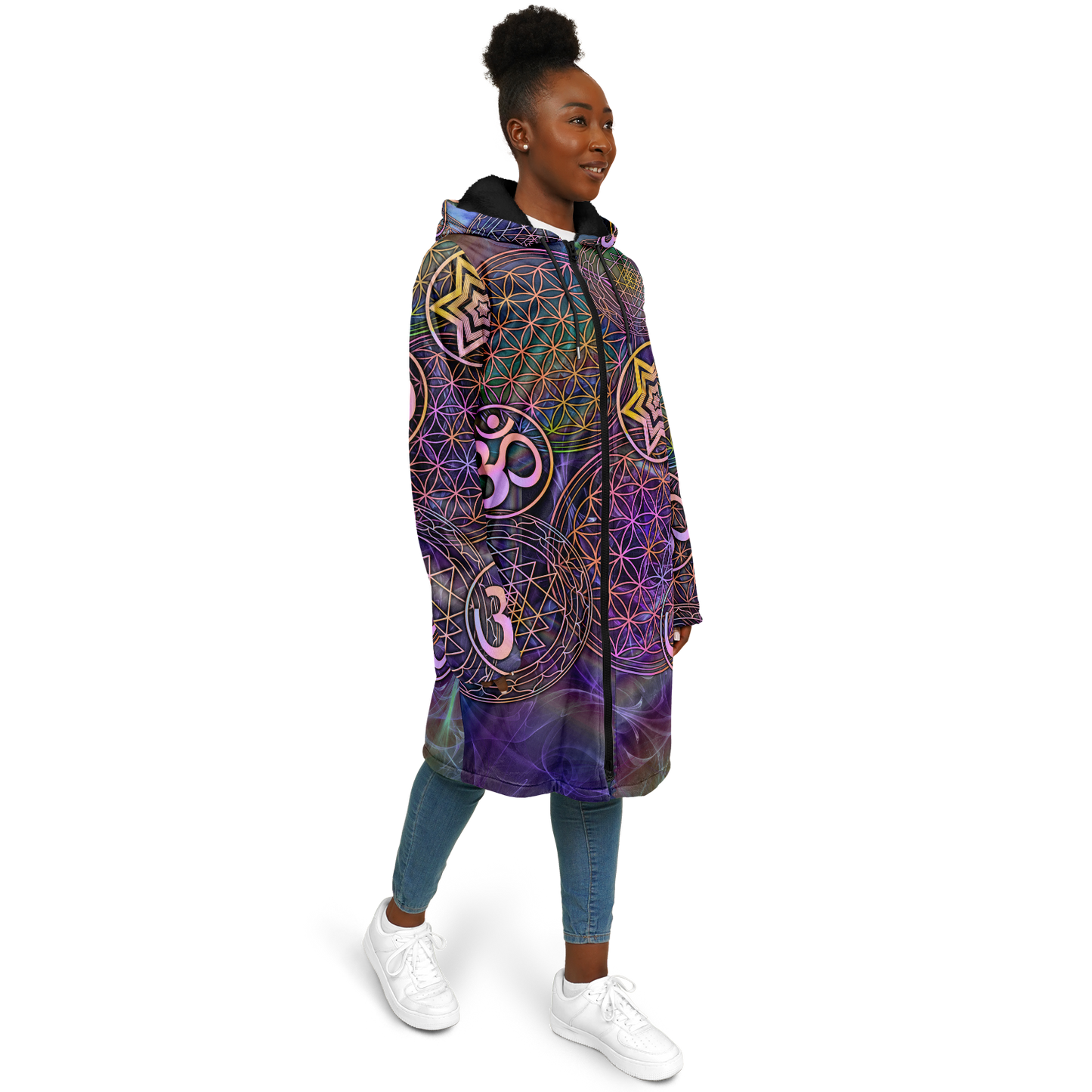 Sacred Geo Dark Cloak