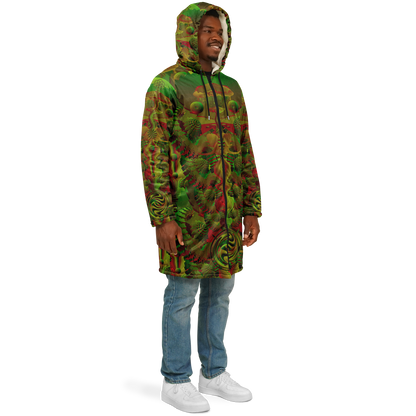 Shroom Flower of Life Green Cloak