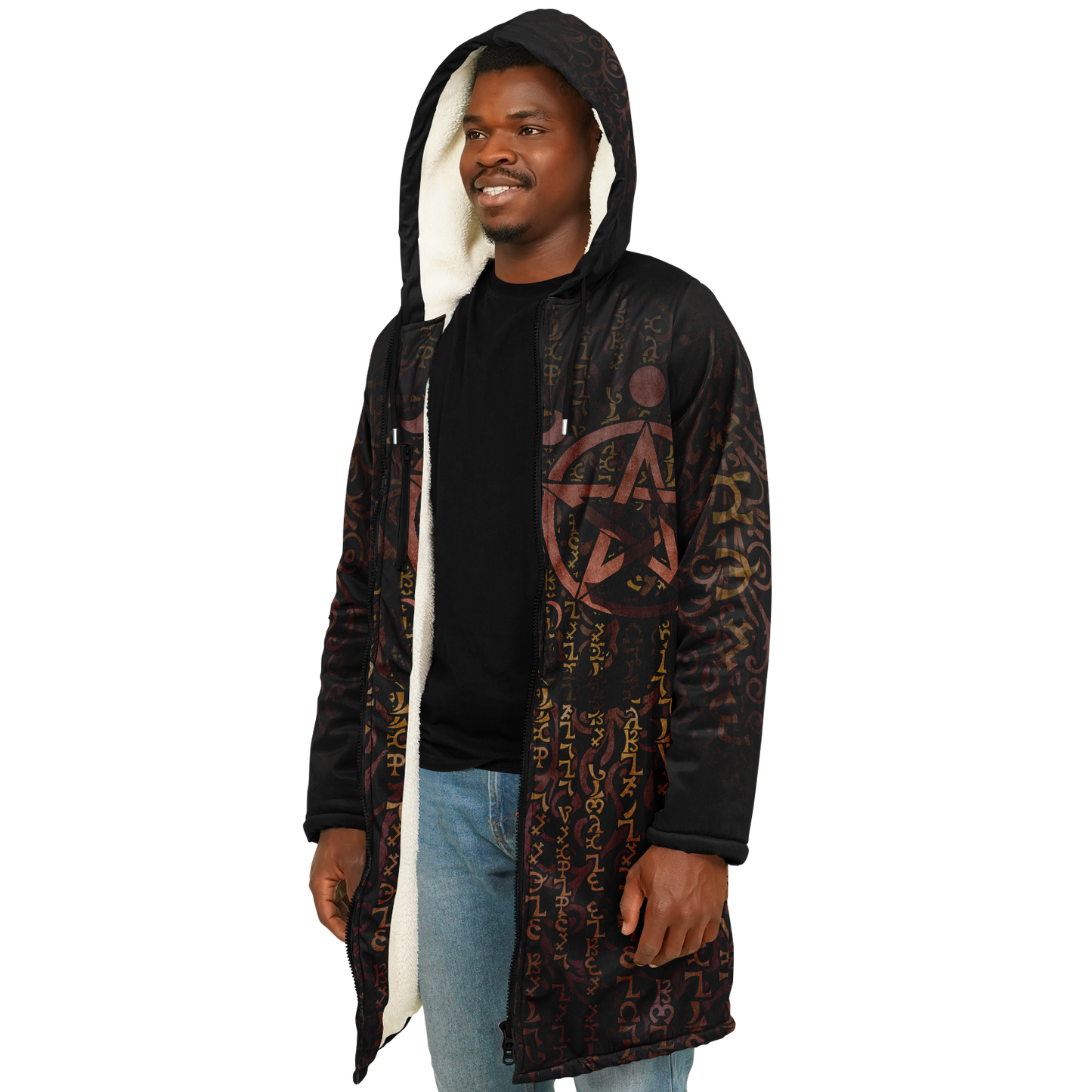 Enochian Vision Orange Cloak