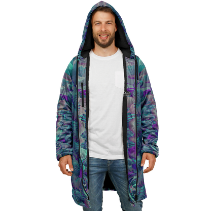 Shroom Flower of Life Teal Cloak