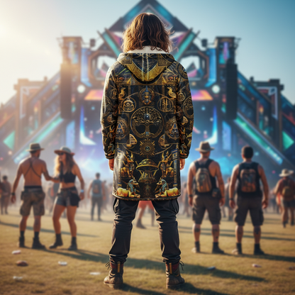 Egyptian Atlantis Gold Cloak