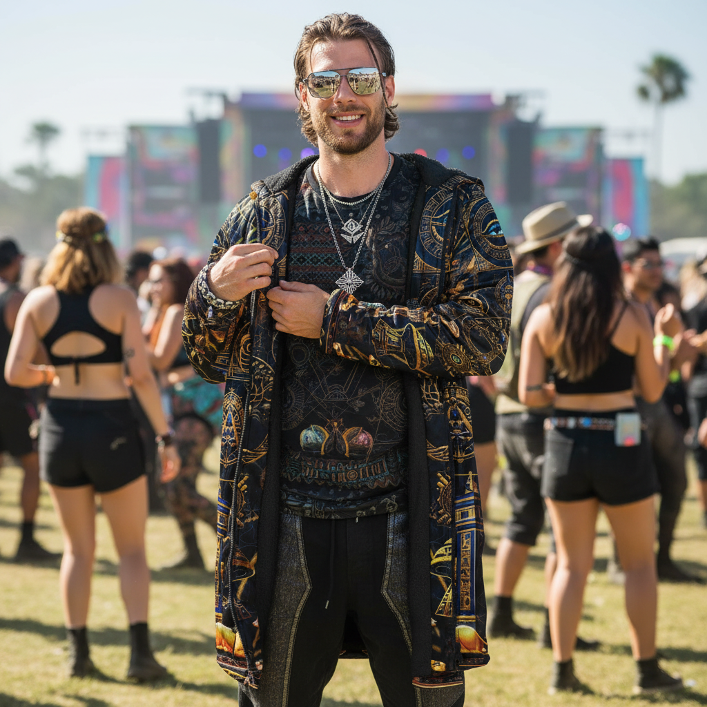 Egyptian Atlantis Gold Cloak