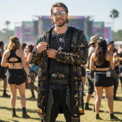 Egyptian Atlantis Gold Cloak