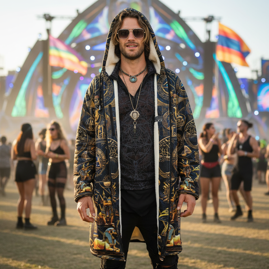 Egyptian Atlantis Gold Cloak