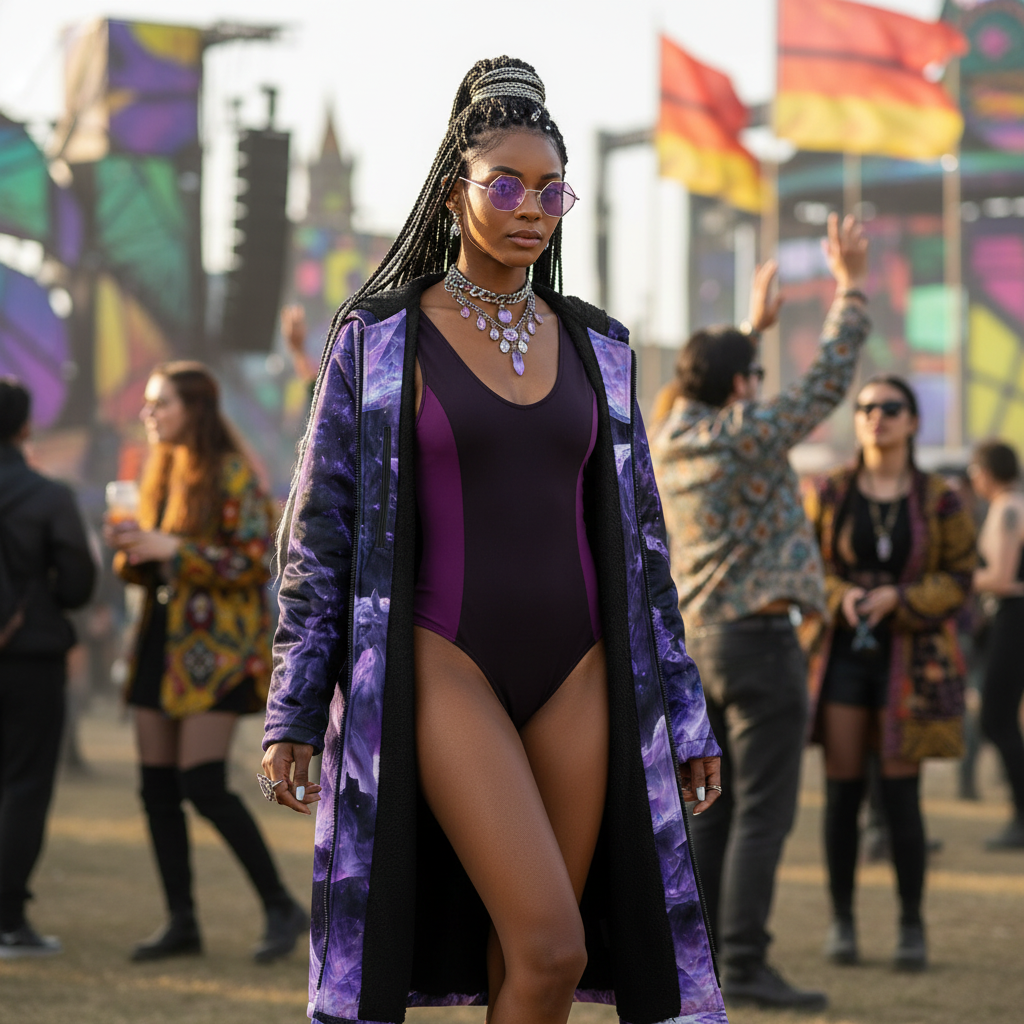 Amethyst Unicorn Cloak