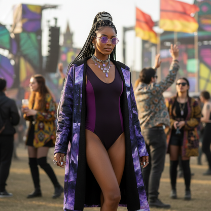 Amethyst Unicorn Cloak