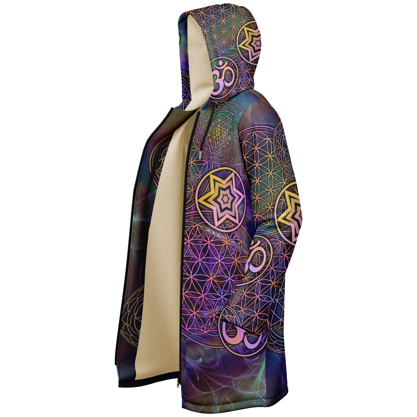 Sacred Geo Dark Cloak