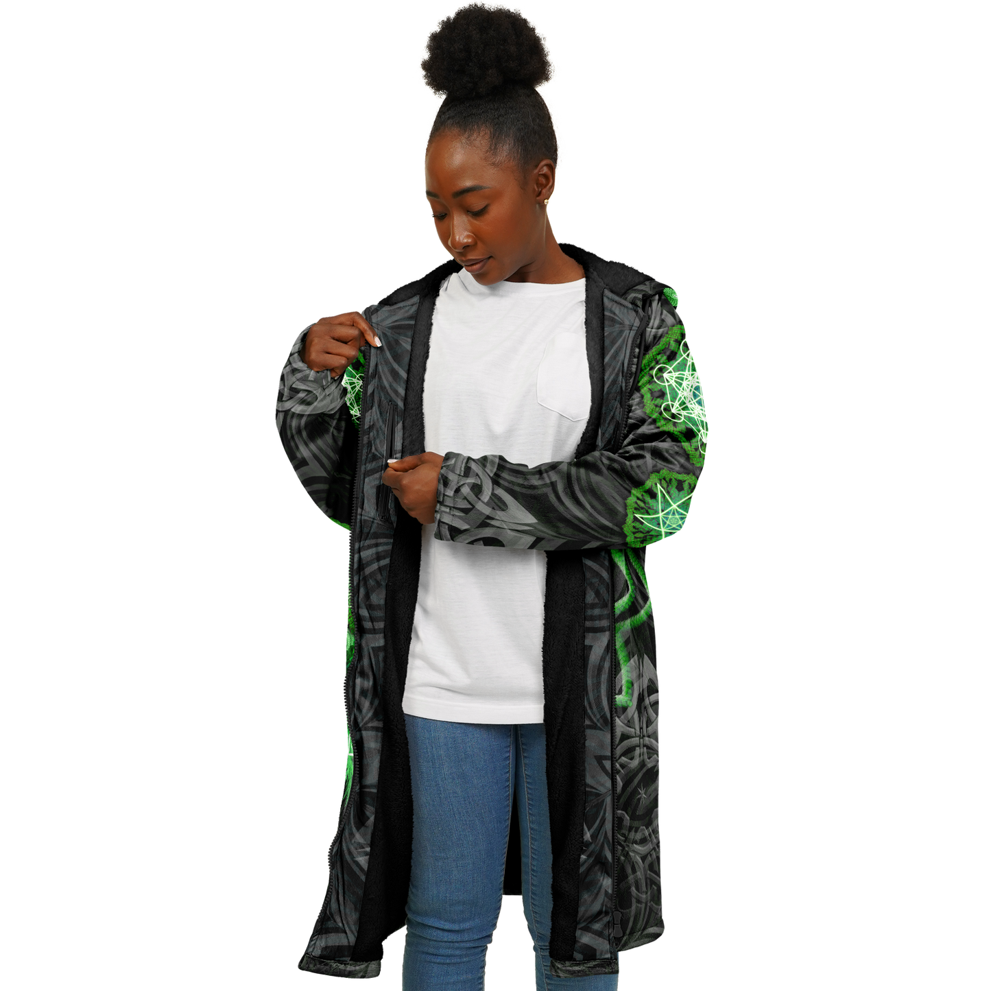 Angel Catcher Green Cloak