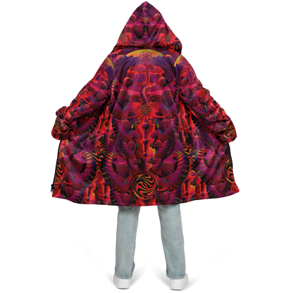 Shroom Flower of Life Red Cloak