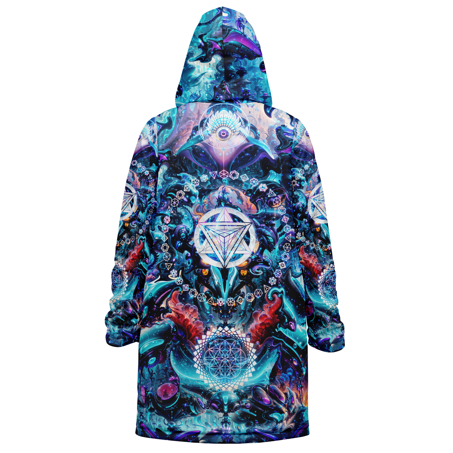 Alien Cyber Punk Mech Cloak