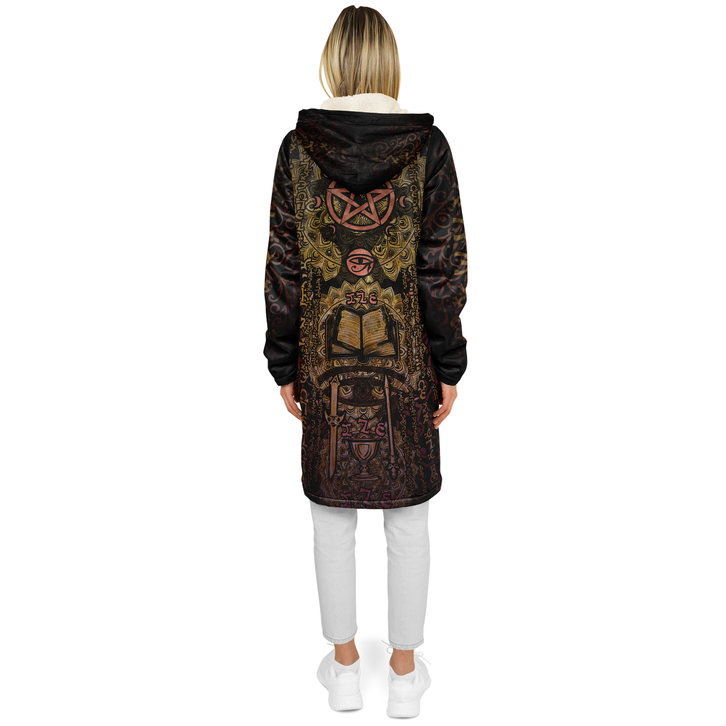 Enochian Vision Orange Cloak