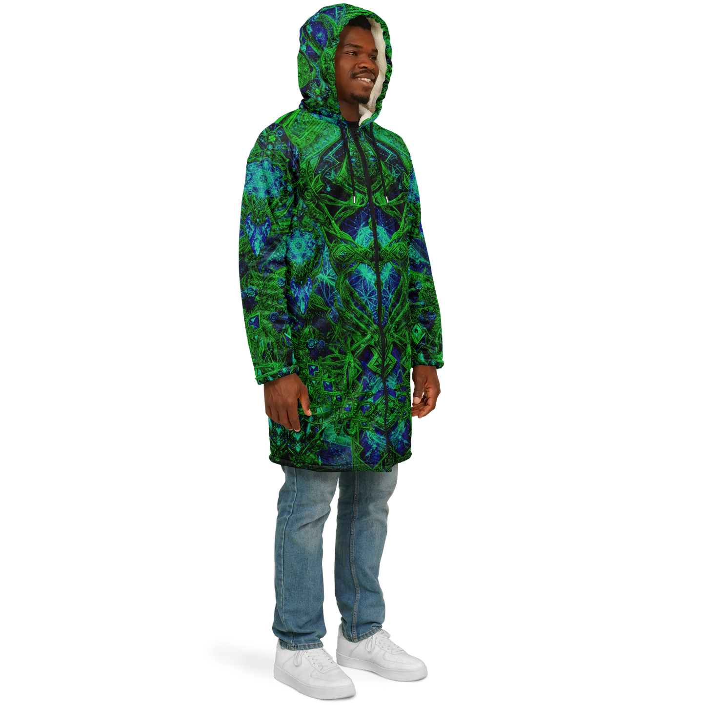 Cosmic Cross Green Cloak