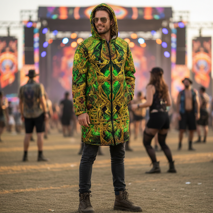 Cosmic Cross Yellow Cloak