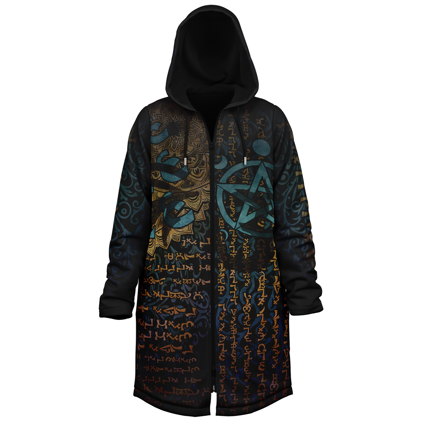 Enochian Vision Teal Cloak