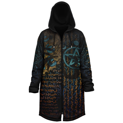 Enochian Vision Teal Cloak