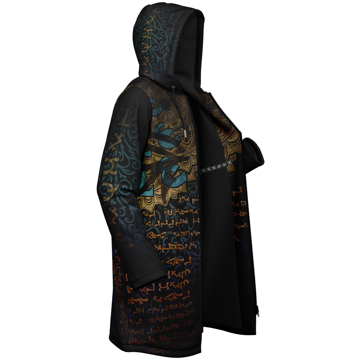 Enochian Vision Teal Cloak