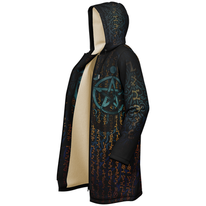 Enochian Vision Teal Cloak