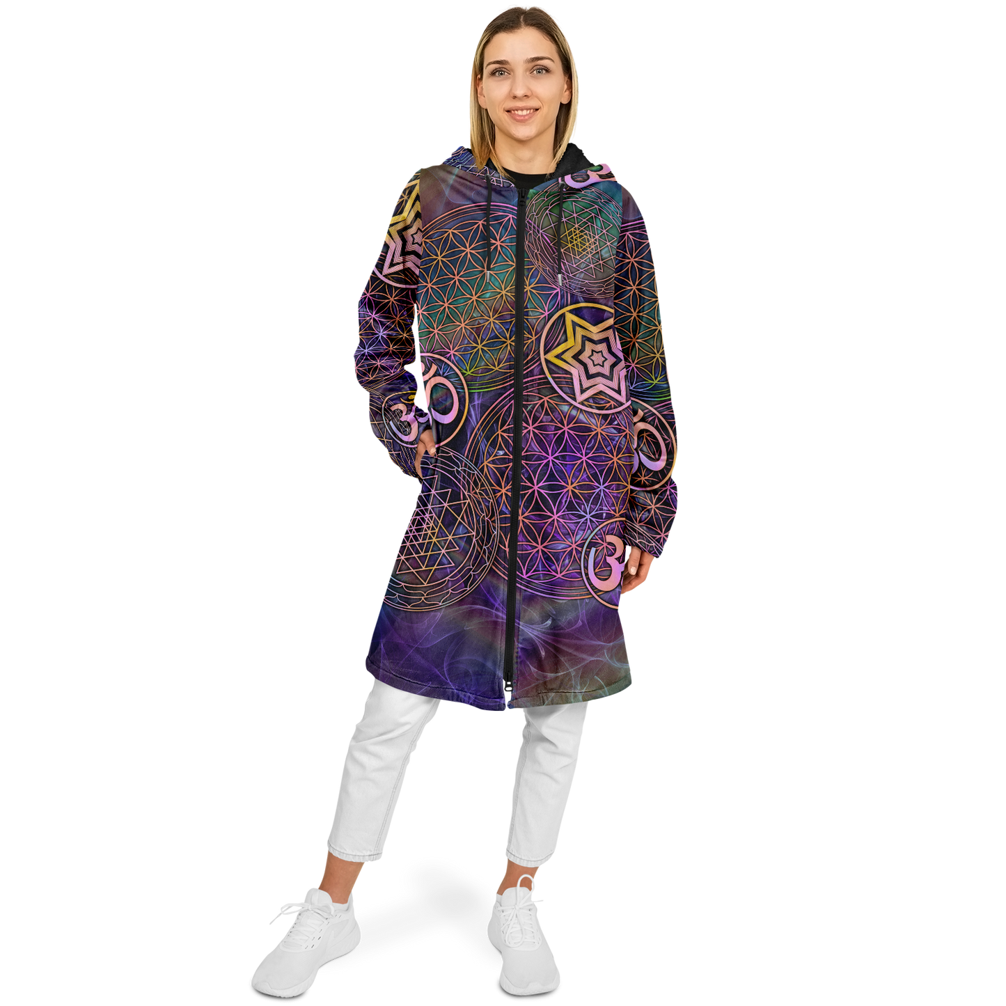 Sacred Geo Dark Cloak