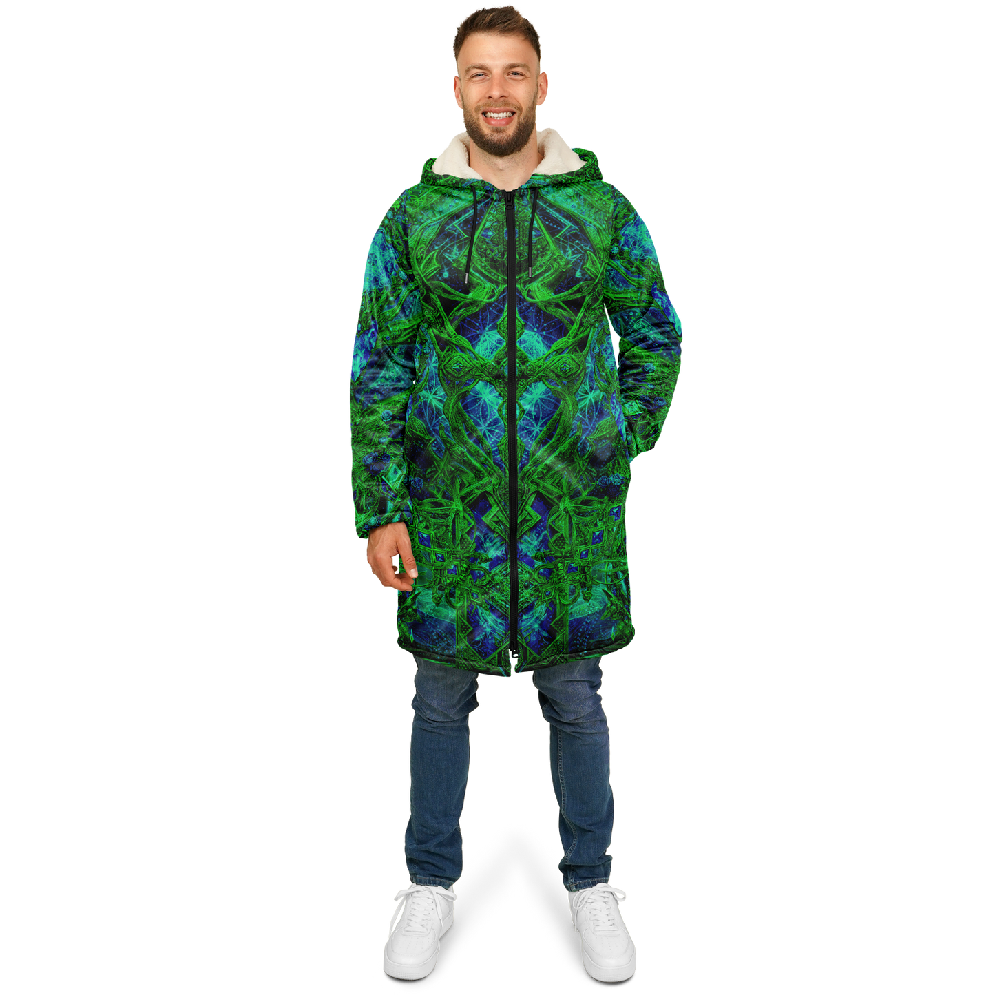 Cosmic Cross Green Cloak