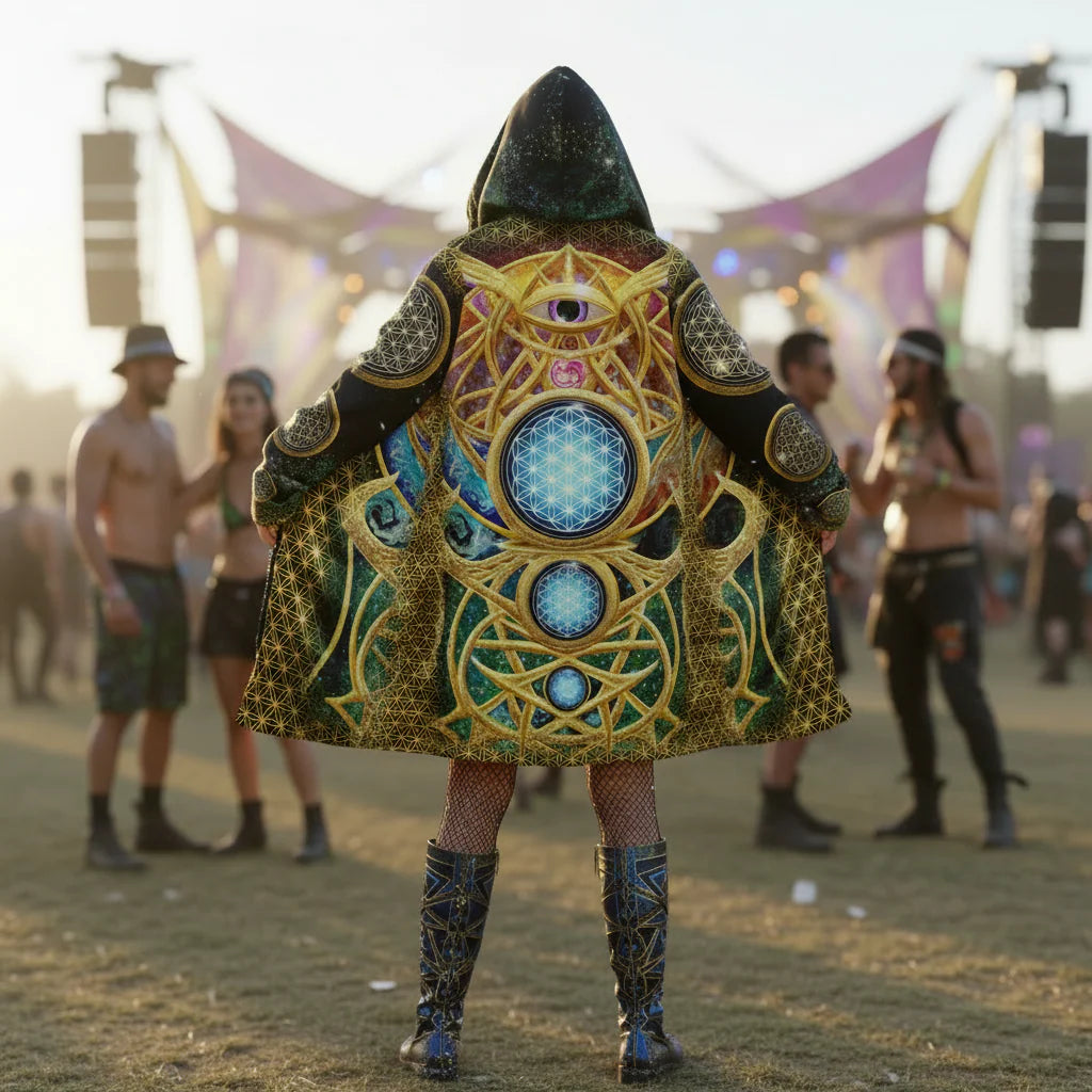 Mystic Eye Gold Cloak