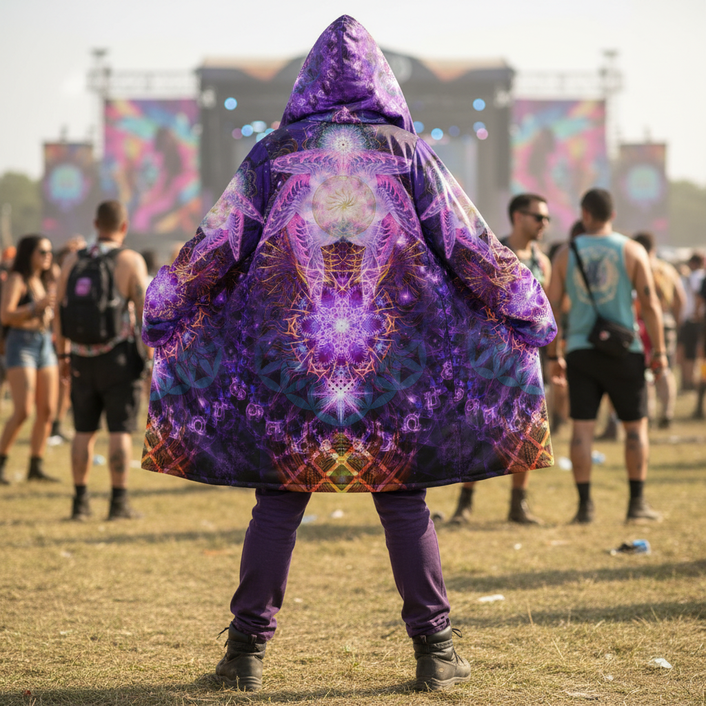 Ophanim Purple Cloak