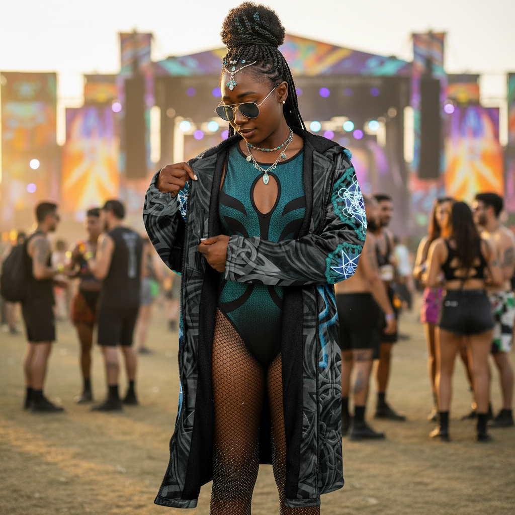 Angel Catcher Teal Cloak