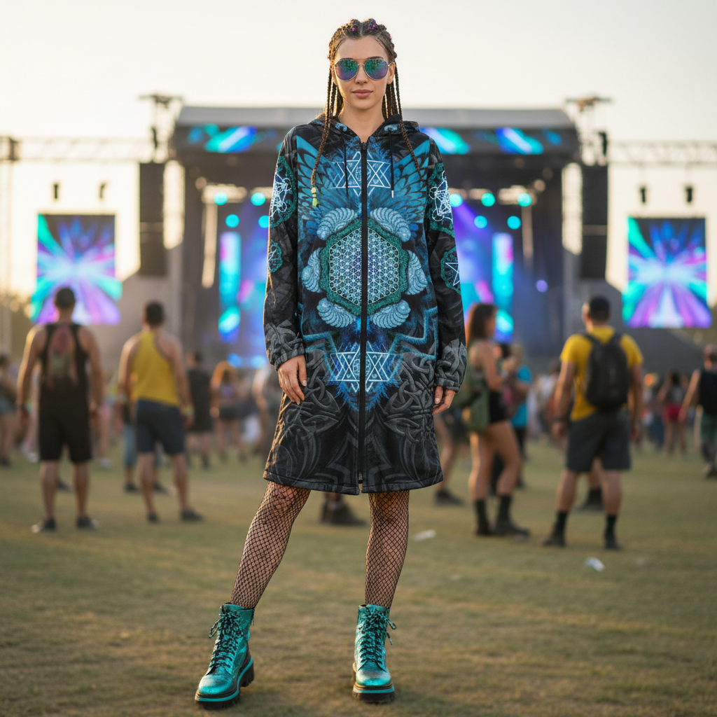 Angel Catcher Teal Cloak