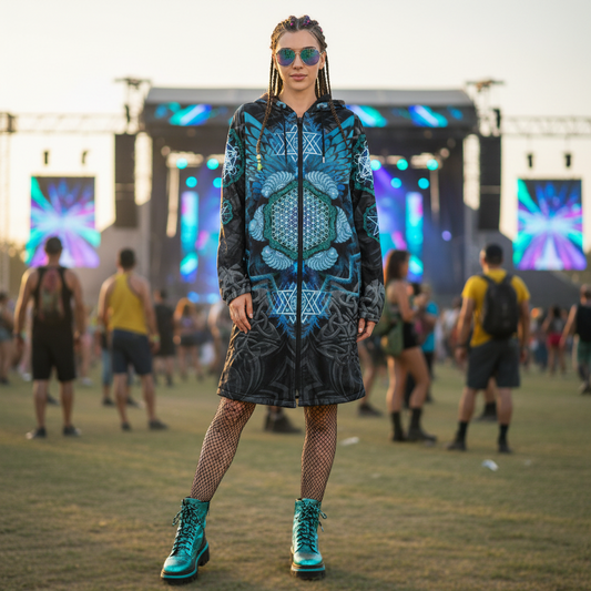 Angel Catcher Teal Cloak