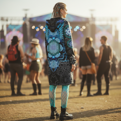 Angel Catcher Teal Cloak