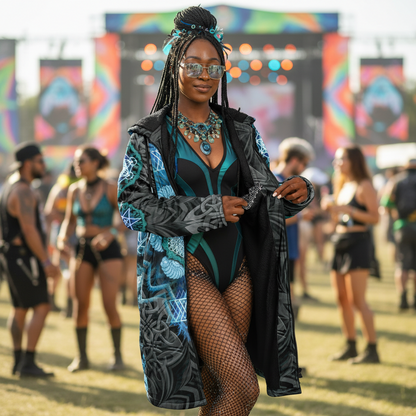 Angel Catcher Teal Cloak