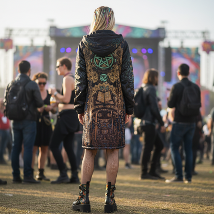Enochian Vision Green Cloak