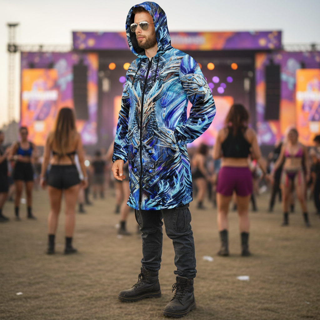 Electric Dragonscape Cloak