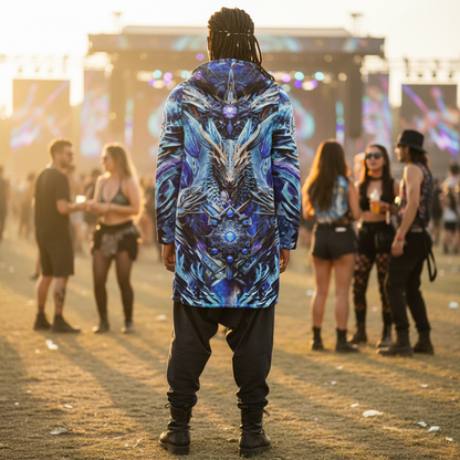 Electric Dragonscape Cloak