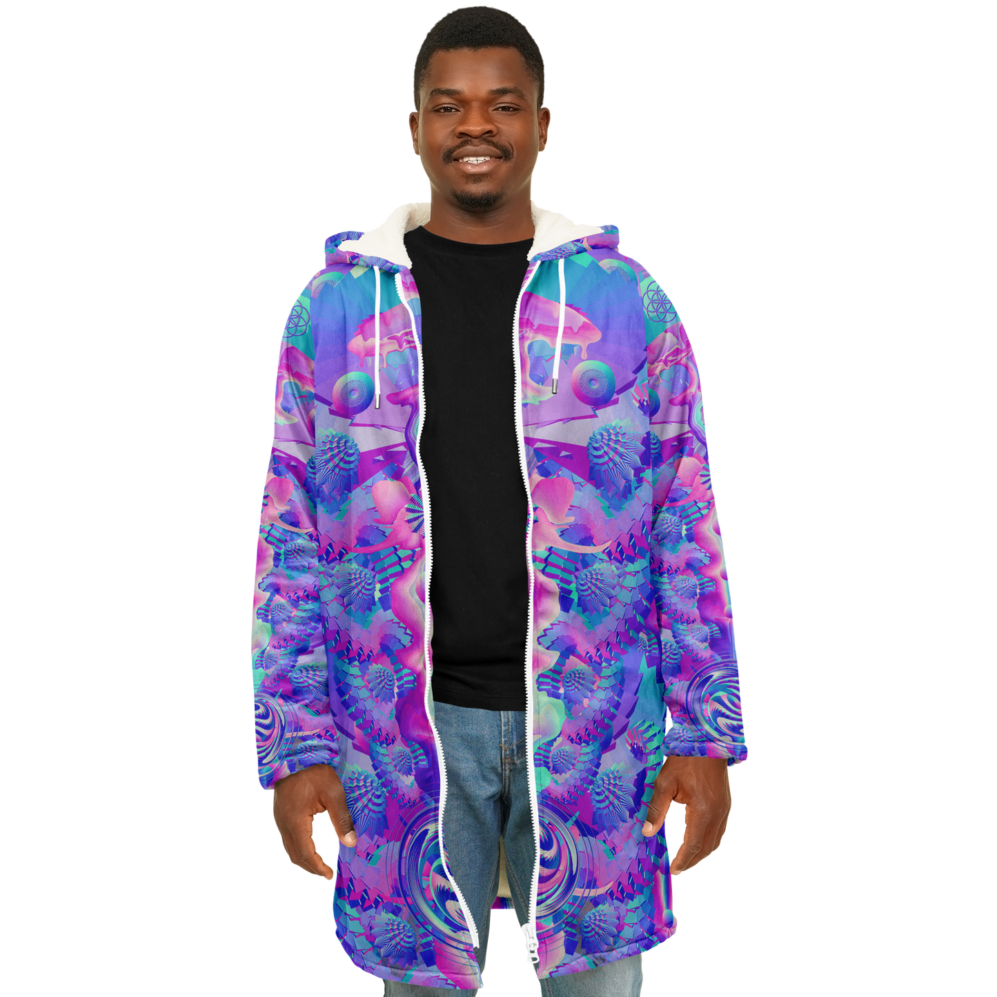 Shroom Flower of Life Cloak