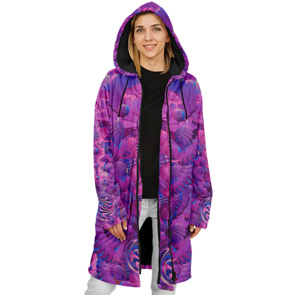 Shroom Flower of Life Pink Cloak