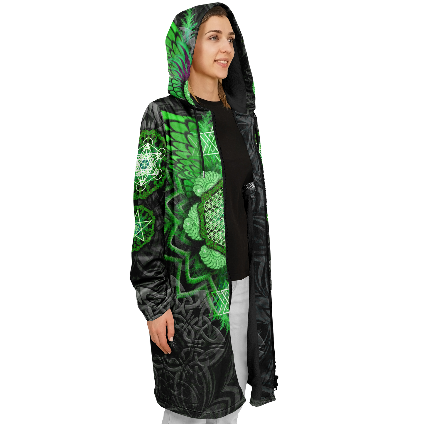 Angel Catcher Green Cloak